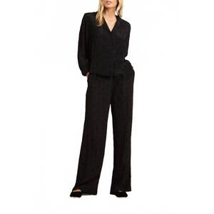 NEW TROVATA yvonne blouse in black polka dots